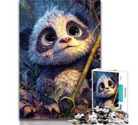 1000 Pieces for Adults Baby Panda Jigsaw Puzzles for Adults 1000 Pieces,Artistic Wall Decor & Birthday Gift Idea for Friends, Home Office 26x38cm