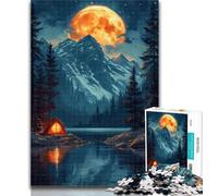 1000 Pieces for Adults Beautiful Desert Dunes at Twilight Jigsaw Puzzle 1000 Pieces for Adults,Train Your Brain And Hands Birthday Present, Gifts 26x38cm