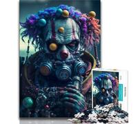 1000 Pieces for Adults Brutal Warrior 1000 Piece Jigsaw Puzzle for Adults Teens,Educational Games Home Decoration Artists Collection, Fine Art (38x26cm)