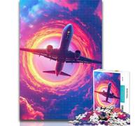 1000 Pieces for Adults Color Plane Jigsaws 1000 Pieces for Teenagers,Toys Educational Games Stress Relieving Artists Collection, Fine Art 50x75cm