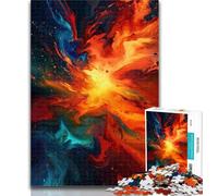 1000 Pieces for Adults Colorful Explosion Galaxy Jigsaw Puzzles for Adults 1000,Challenging Game Toys for Is Ideal As A Gift for The Whole Family 50x75cm