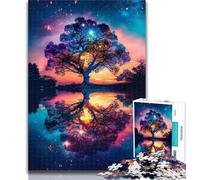 1000 Pieces for Adults Colorful Tree of Life Jigsaws 1000 Pieces for Adults,is Ideal As A Gift for The Whole Family Suitable for And 14 50x75cm