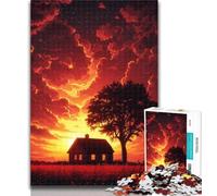 1000 Pieces for Adults Colourful Clouds Jigsaw Puzzles for Adults 1000 Pieces,Challenging Game for The Whole for Women, Gifts for Men 50x75cm