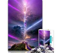 1000 Pieces for Adults Colourful Dreams Universe 1000 Piece Jigsaw Puzzle for Adults Teens,Vibrant And Unique Design Relaxing & Challenging Puzzle Experience 26x38cm