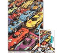1000 Pieces for Adults Cool Sports Car 1000 Piece Jigsaw Puzzles for Adults Gifts,Artists Collection, Fine Art for Age 14 Years Up 26x38cm