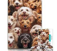 1000 Pieces for Adults Corgi 1000 Piece Jigsaw Puzzles for Teenagers Gifts,Decompressing Intellectual Educational Toy Secret Santa Gifts 50x75cm