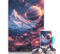 1000 Pieces for Adults Cosmic Landscape Jigsaw Puzzles for Adults 1000 Pieces,for Is Ideal As A Gift for The Whole Family for And 14 Years Old 26x38cm