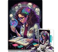 1000 Pieces for Adults Dr Psychedelic 1000 Piece Jigsaw Puzzles for Teenagers,with Matching Poster And Trivia Sheet for Age 14 Years Up 26x38cm