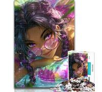 1000 Pieces for Adults Dream Girl Jigsaw Puzzle 1000 Pieces for Adults,Train Your Brain And Hands Birthday Present, Gifts 50x75cm
