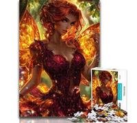 1000 Pieces for Adults Fantasy Dark Girl Jigsaw Puzzle 1000 Pieces for Adults,Train Your Brain And Hands Birthday Present, Gifts 50x75cm