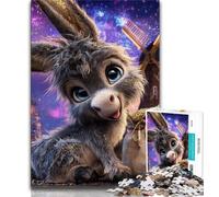 1000 Pieces for Adults Fantasy Donkey 1000 Pieces Jigsaw Puzzles For Teens And Adults,is Ideal As Gifts for The Whole Family for And Age 14 (50x75cm)