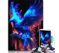 1000 Pieces for Adults Galaxy Art Phoenix Jigsaw Puzzles for Adults 1000 Pieces,for Is Ideal As A Gift for The Whole Family for And 14 Years Old 50x75cm
