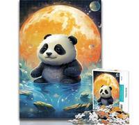 1000 Pieces for Adults Galaxy Panda 1000 Piece Jigsaw Puzzles for Teenagers,for Age 14+ Impossible Game Best Gift for Adults And Teenagers 50x75cm