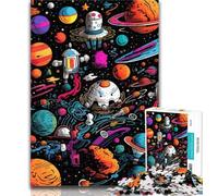 1000 Pieces for Adults Galaxy Planet Jigsaw Puzzles for Adults 1000 Piece,Toys Educational Games Stress Relieving Enhance Love between Couples 26x38cm