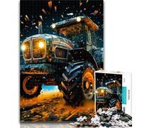 1000 Pieces for Adults Galaxy Tractor Jigsaws 1000 Pieces for Teenagers,Toys Educational Games Stress Relieving Artists Collection, Fine Art 26x38cm