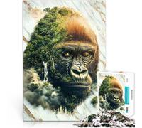 1000 Pieces for Adults Gifts “Guardian of the Jungle” Made of cardboard,for 14+ Each piece is unique - Fun and challenging game for the whole family It is ideal as a gift for the whole family。