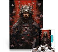 1000 Pieces for Adults Gifts Samurai Art Made of cardboard for 14+ Staycation Kill time Gift ideas。size:26x38cm/10.24x14.96inch