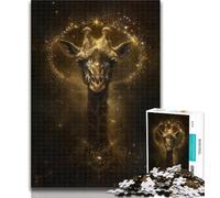 1000 Pieces for Adults Giraffe Puzzles for Adults And Teenagers,for Is Ideal As A Gift for The Whole Family for And 14 Years Old 50x75cm