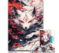 1000 Pieces for Adults God of Foxes 1000 Pieces Jigsaw Puzzles For Teens And Adults,is Ideal As Gifts for The Whole Family for And Age 14 50x75cm