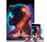 1000 Pieces for Adults I Am The Cosmos 1000 Piece Jigsaw Puzzles for Adults Gifts,Train Your Brain And Hands Gifts for Friends And Family 75x50cm