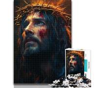 1000 Pieces for Adults Jesus Jigsaw Puzzles for Teenagers,Learning Educational Toy for Is Ideal As A Gift for The Whole Family 50x75cm
