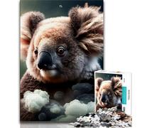 1000 Pieces for Adults Koala 1000 Piece Jigsaw Puzzle for Adults Teens,Educational Games Home Decoration Artists Collection, Fine Art (50x75cm)