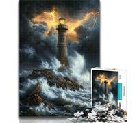1000 Pieces for Adults Lighthouse Jigsaws 1000 Pieces for Adults,is Ideal As A Gift for The Whole Family Suitable for And 14 50x75cm