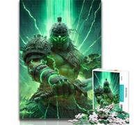 1000 Pieces for Adults Neon Warriors Jigsaws 1000 Pieces for Adults,Educational Game for Birthday, Chrismas for And 14 Years Old 26x38cm