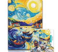 1000 Pieces for Adults Night sky Night Sky 1000 Piece Jigsaw Puzzles for Teenagers,Classic Educational Games Beautiful Decoration 50x75cm