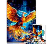 1000 Pieces for Adults Phoenix Adult Jigsaws 1000 Piece,Educational Toys Is Ideal As A Gift for The Whole Family (38x26cm)