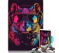 1000 Pieces for Adults Space Astronaut Squirrel 1000 Piece Jigsaw Puzzles for Teenagers,for Age 14+ Impossible Game Best Gift for Adults And Teenagers 26x38cm