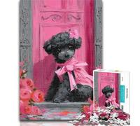 1000 Pieces for Adults Teddy Puppy Jigsaw Puzzles for Adults 1000 Pieces,for Is Ideal As A Gift for The Whole Family for And 14 Years Old 50x75cm