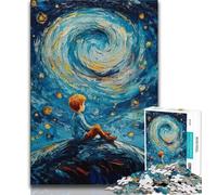 1000 Pieces for Adults The Little Prince of The Night Sky 1000 Pieces Jigsaw Puzzles For Teens And Adults,is Ideal As Gifts for The Whole Family for And Age 14 (50x75cm)