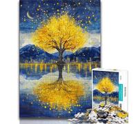 1000 Pieces for Adults Tree of Life Puzzles for Adults And Teenagers,for Is Ideal As A Gift for The Whole Family for And 14 Years Old (26x38cm)