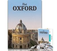 1000 Pieces for Adults Visit Oxford Puzzles for Adults And Teenagers,Toys Educational Games Stress Relieving Great Gifts And Toys 26x38cm