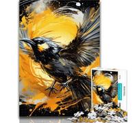 1000 Pieces for Adults Yellow Sparrow Adult Jigsaws 1000 Piece,Educational Toys Is Ideal As A Gift for The Whole Family 26x38cm
