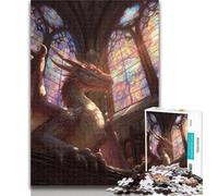 1000 Pieces for Teenagers Anime Dragon Jigsaw Puzzles 1000 Pieces for Adults Teens,Perfect for Game Nights, Colorful Toy for Home Gift 26x38cm