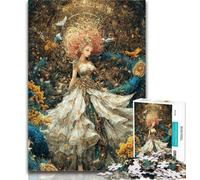 1000 Pieces for Teenagers Anime Girl 1000 Piece Jigsaw Puzzles for Adults Gifts,Challenging Game Toys for Is Ideal As A Gift for The Whole Family 26x38cm