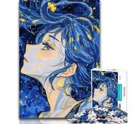 1000 Pieces for Teenagers Beautiful Anime Goddess 1000 Piece Jigsaw Puzzles for Teenagers,Parent-child Interaction for Age 14 Years Up 50x75cm
