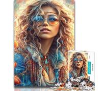 1000 Pieces for Teenagers Beautiful Female Dark Angel 1000 Piece Jigsaw Puzzles for Teenagers,DIY Birthday Gifts for Teens And Adults 50x75cm