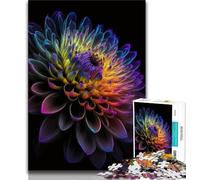 1000 Pieces for Teenagers Beautiful Flower 1000 Pieces Jigsaw Puzzles For Teens And Adults,Train Your Brain And Hands Birthday Present, Gifts (26x38cm)