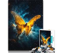 1000 Pieces for Teenagers Butterfly Nebula 1000 Pieces Jigsaw Puzzles For Teens And Adults,Train Your Brain And Hands Birthday Present, Gifts 50x75cm