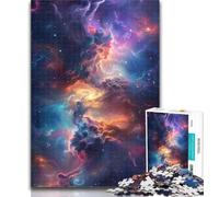 1000 Pieces for Teenagers Colorful Cosmic Puzzles for Adults 1000 Pieces,Family Entertainment Toys Is Ideal As A Gift for The Whole Family 26x38cm