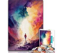 1000 Pieces for Teenagers Colourful Dreams Puzzles 1000 Pieces for Adults,for Is Ideal As A Gift for The Whole Family for And 14 Years Old (38x26cm)