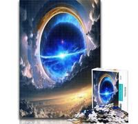 1000 Pieces for Teenagers Colourful Fantasy Cosmic Black Hole 1000 Piece Jigsaw Puzzles for Teenagers,Relax Games Is Ideal As A Gift for The Whole Family 50x75cm