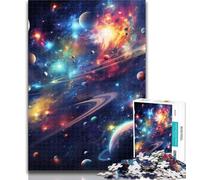 1000 Pieces for Teenagers Colourful Universe Jigsaws Puzzles 1000 Pieces for Teenagers Gifts,Educational Game Challenge Toy for Women And Men 50x75cm