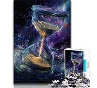 1000 Pieces for Teenagers Cosmic Hourglass 1000 Pieces Jigsaw Puzzles for Adults And Teens,Unique Birthday And Gifts for Age 14+ 50x75cm