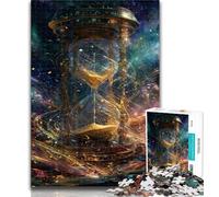 1000 Pieces for Teenagers Cosmic Hourglass 1000 Pieces Jigsaw Puzzles For Teens And Adults,Family Games Christmas Birthday Gifts 50x75cm