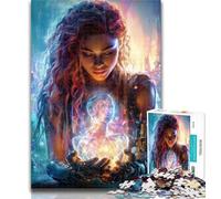 1000 Pieces for Teenagers Dream Woman Puzzles 1000 Pieces for Adults,for Is Ideal As A Gift for The Whole Family for And 14 Years Old 75x50cm