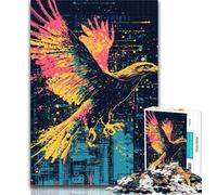 1000 Pieces for Teenagers Fantasy Eagle 1000 Pieces Jigsaw Puzzle For Adults Teens,Challenging Game for The Whole for Women, Gifts for Men 50x75cm